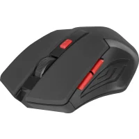 Мышь Defender Accura MM-275 (черный/красный) фото 3